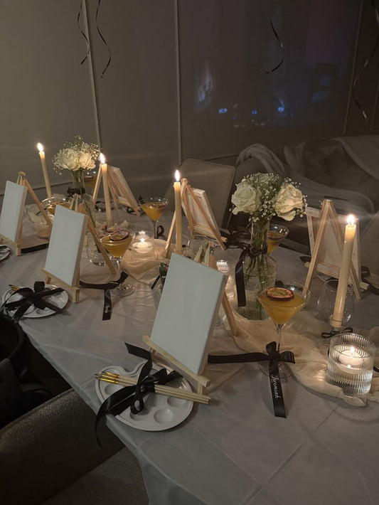 Corporate Event: Paint + Wine Tasting
