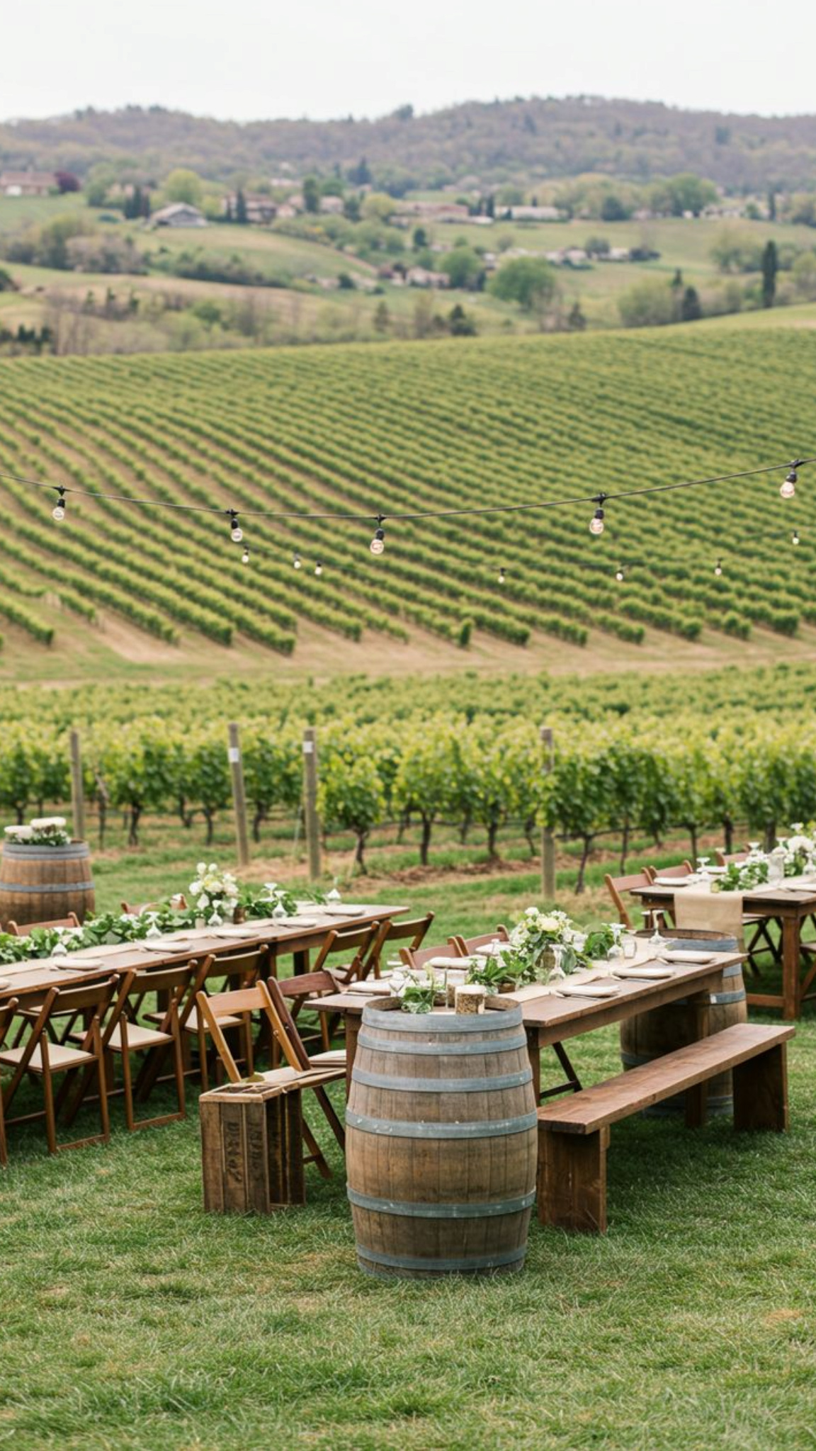 Corporate Event: Vineyard Lunch