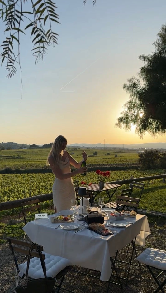Sunset Dinner with Wine Tasting in a Winery
