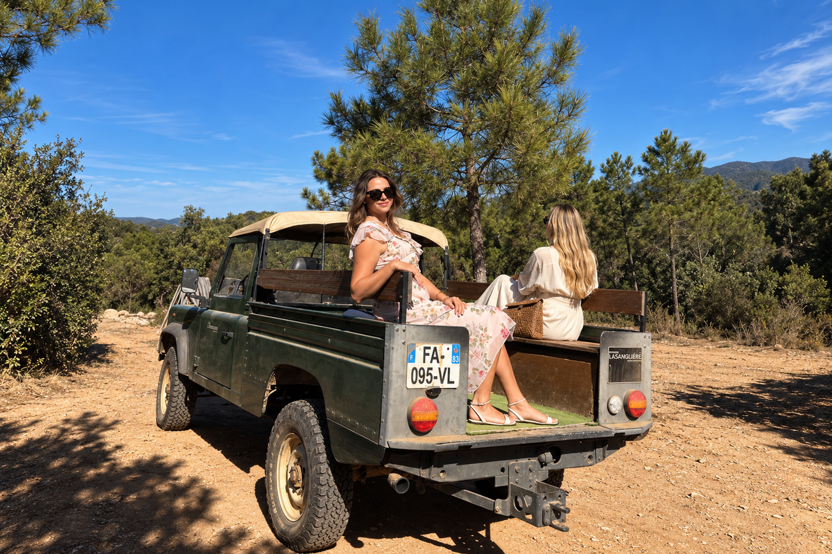 Saint-Tropez: 4x4 Vineyard Tour, 7 Wine Tasting + Private Transport & Hotel Pick-up